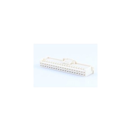 Molex 2.0 W/B Dual Grid Rcpt Hsg 40Ckt Beige 501646-4000